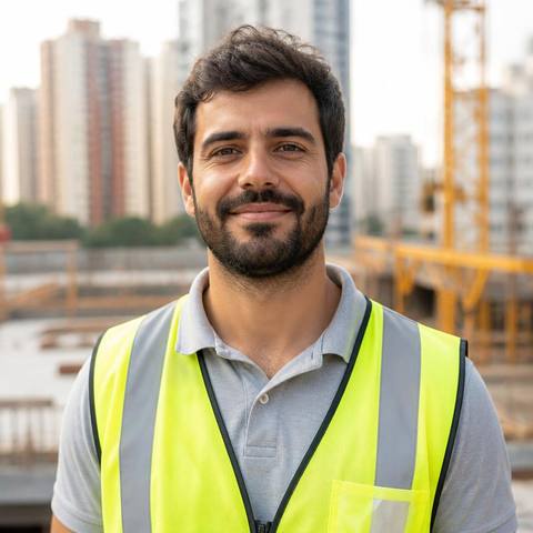 Diego Ferreira, engenheiro no Rio de Janeiro
